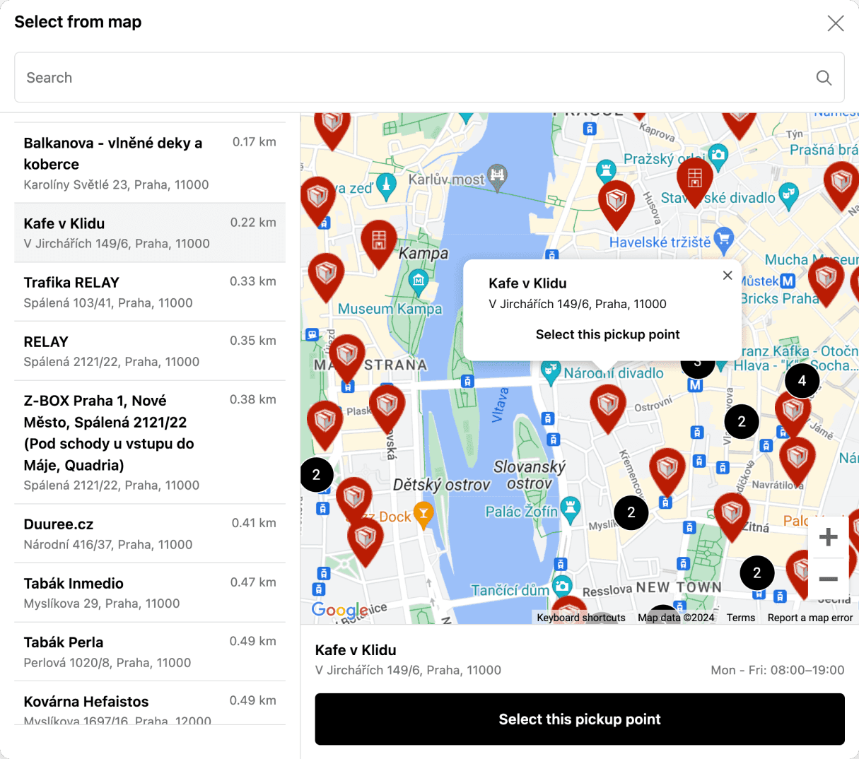 Globe: Pickup points and labels for every carrier in one app